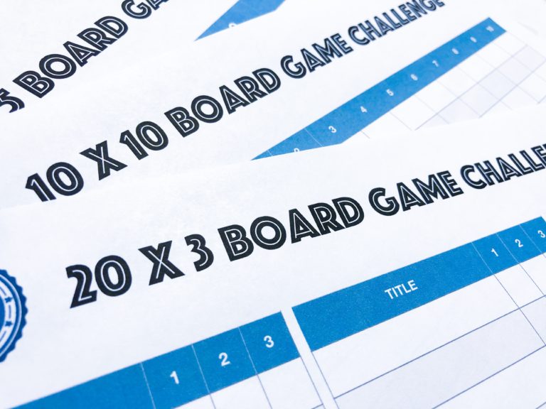 Board Game Challenge