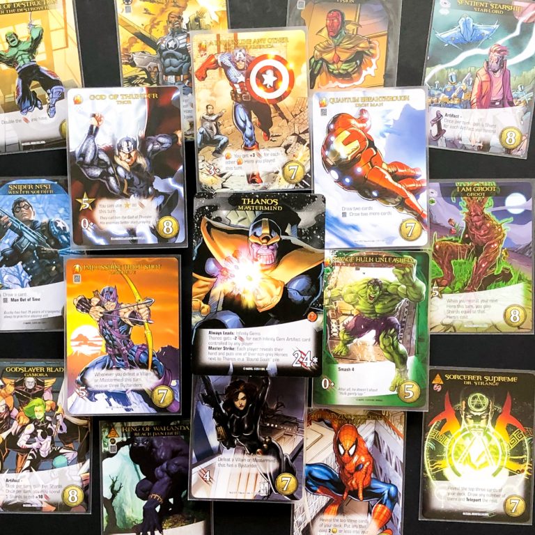 5 Marvel Legendary Avengers Themed Decks