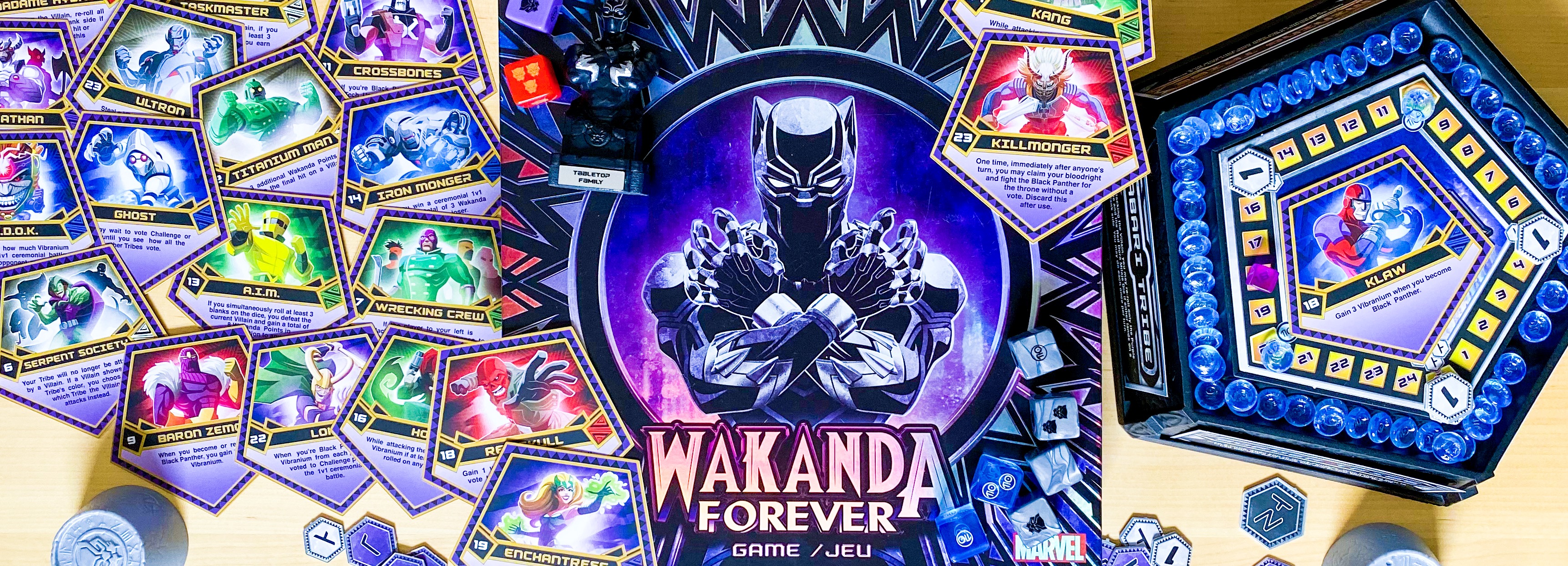 Marvel wakanda forever board game black  Panther 