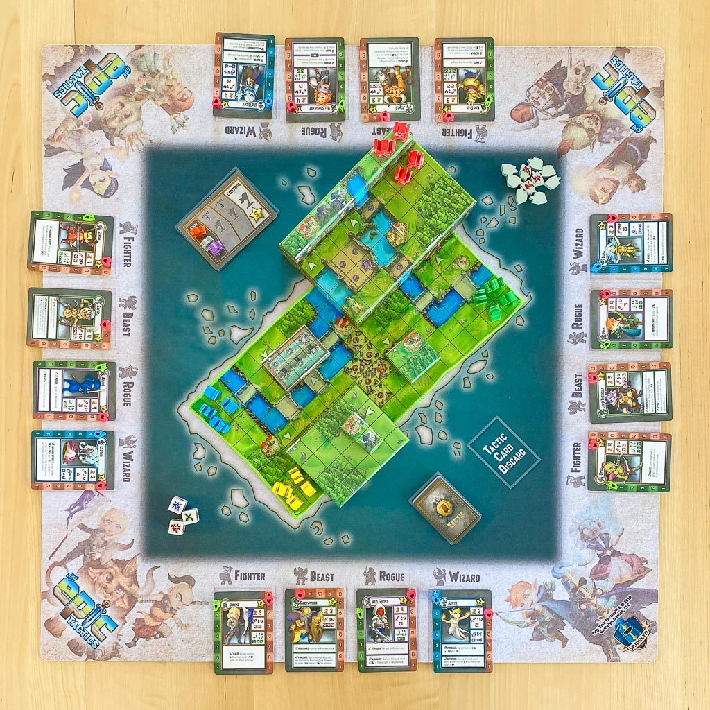 Free Shipping Tiny Epic Tactics 3D Tactical Adventure Board Game Details about   Gamelyn Games 