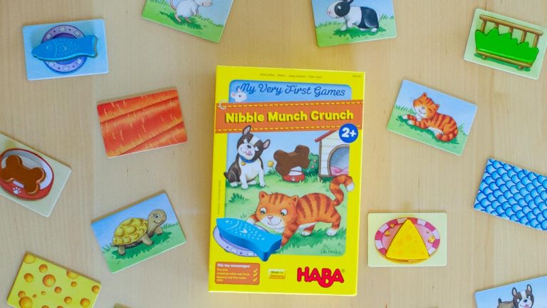 Nibble Munch Crunch a My Very First Game from HABA