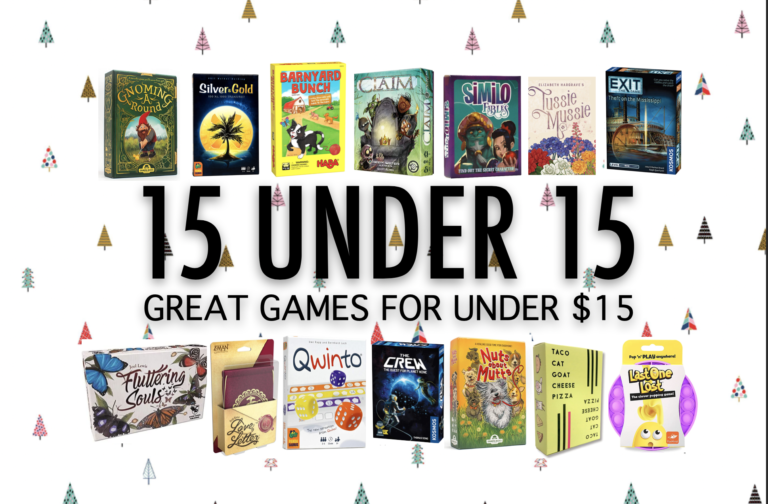 Stocking Stuffer Games Under $15