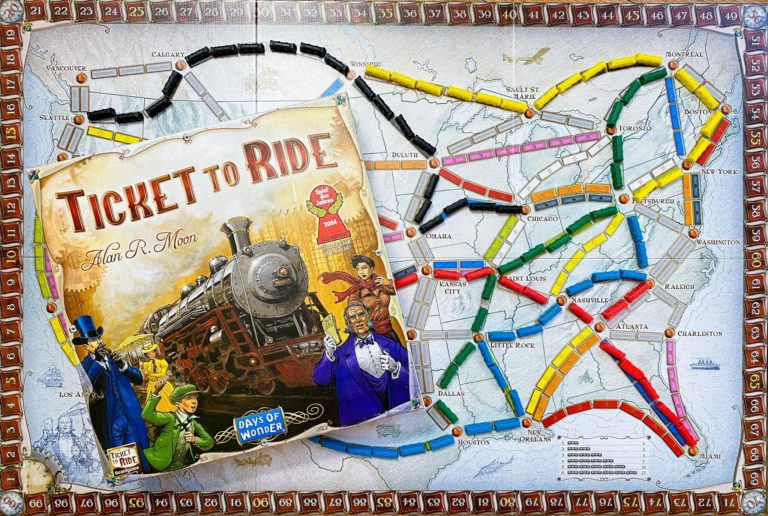 Great Board Games Like Ticket to Ride