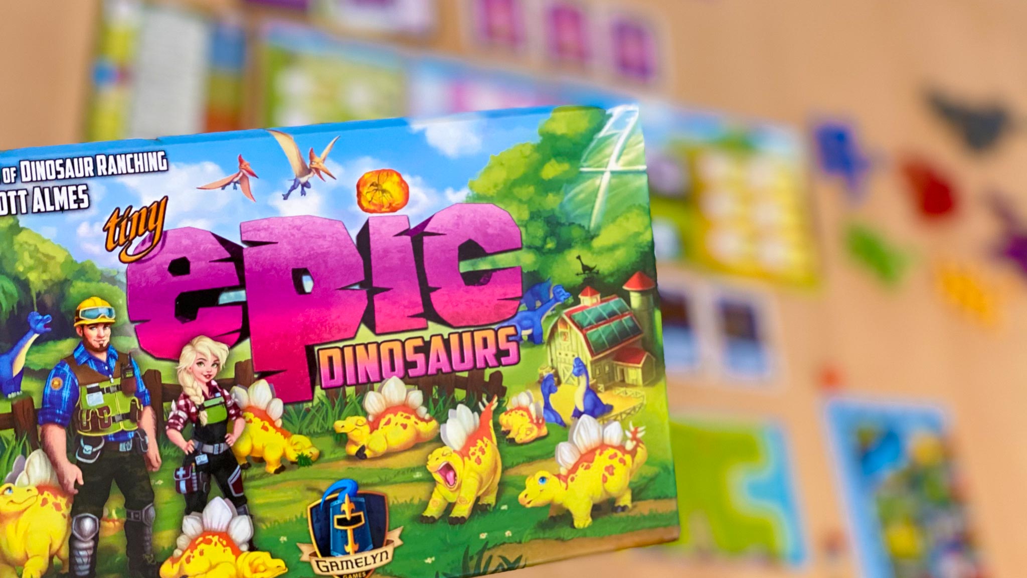 Tiny Epic Dinosaurs Deluxe Edition by Gamelyn Games Age 14 for sale online