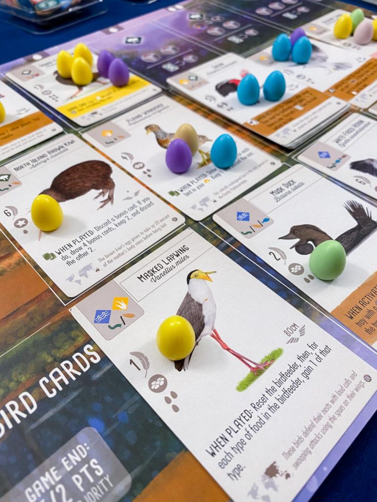 Wings Organizer Revision 2 compatible with Wingspan and expansions