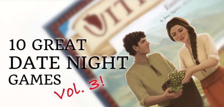 10 Great Board Games for Date Night vol. 3!