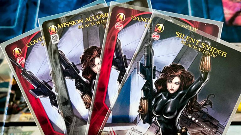 Marvel Legendary Decks featuring Black Widow