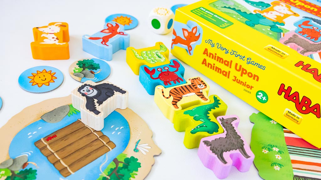 Animal Upon Animal Junior - A First Game Review - The Tabletop Family