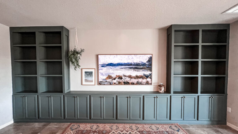 The Living Room Built-Ins are Done!