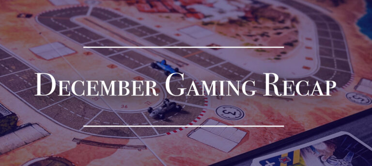 December Board Game Recap