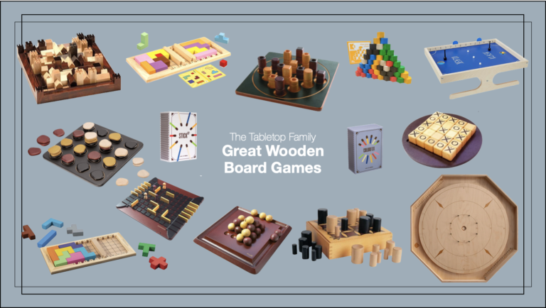 Great Wooden Board Games