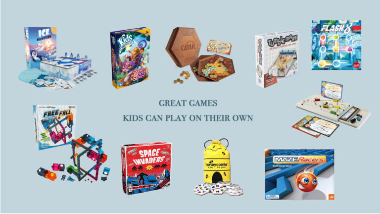 10 Games Kids Can Play On Their Own
