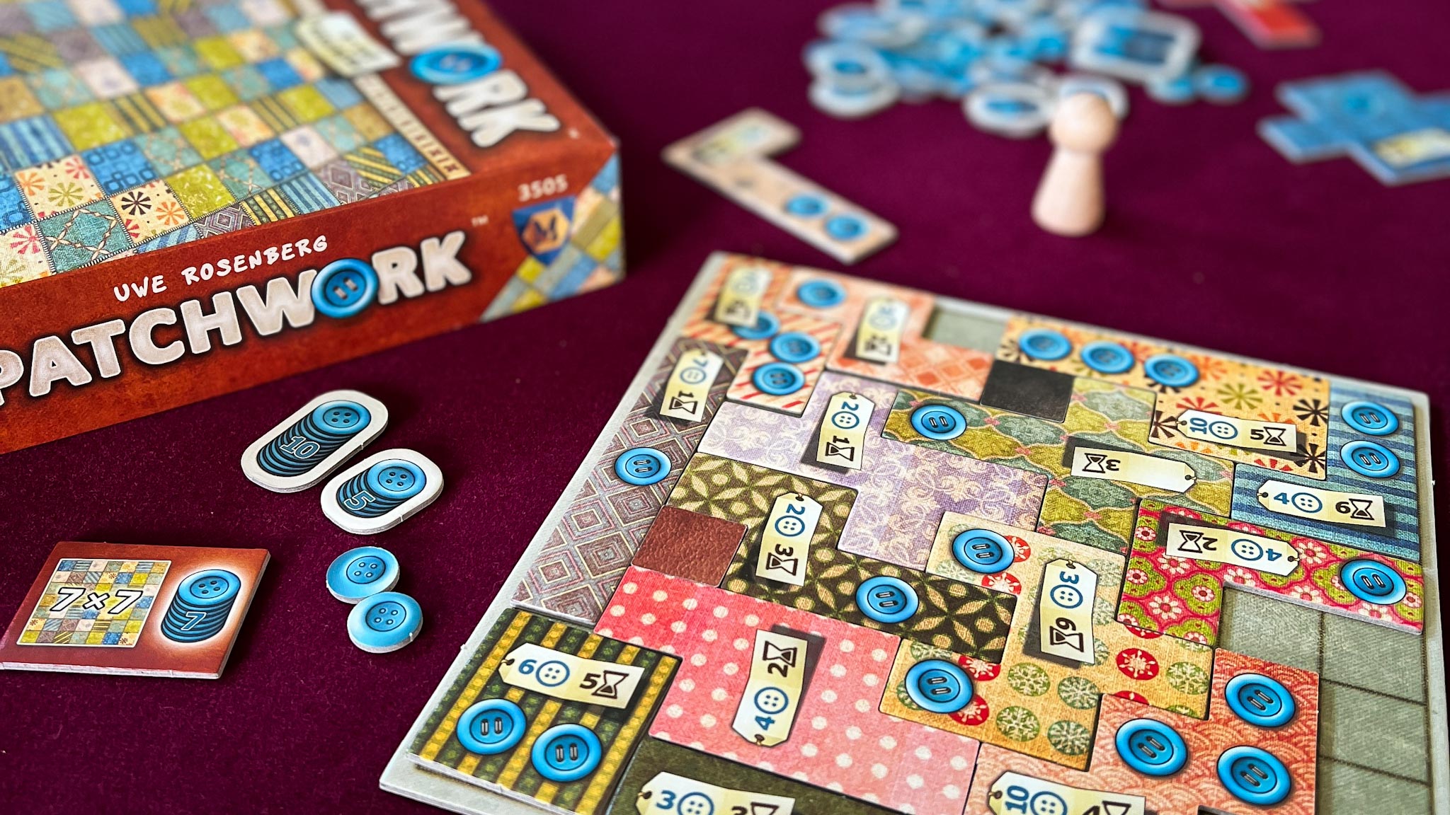 How to play Patchwork: board game's rules, scoring and how to win