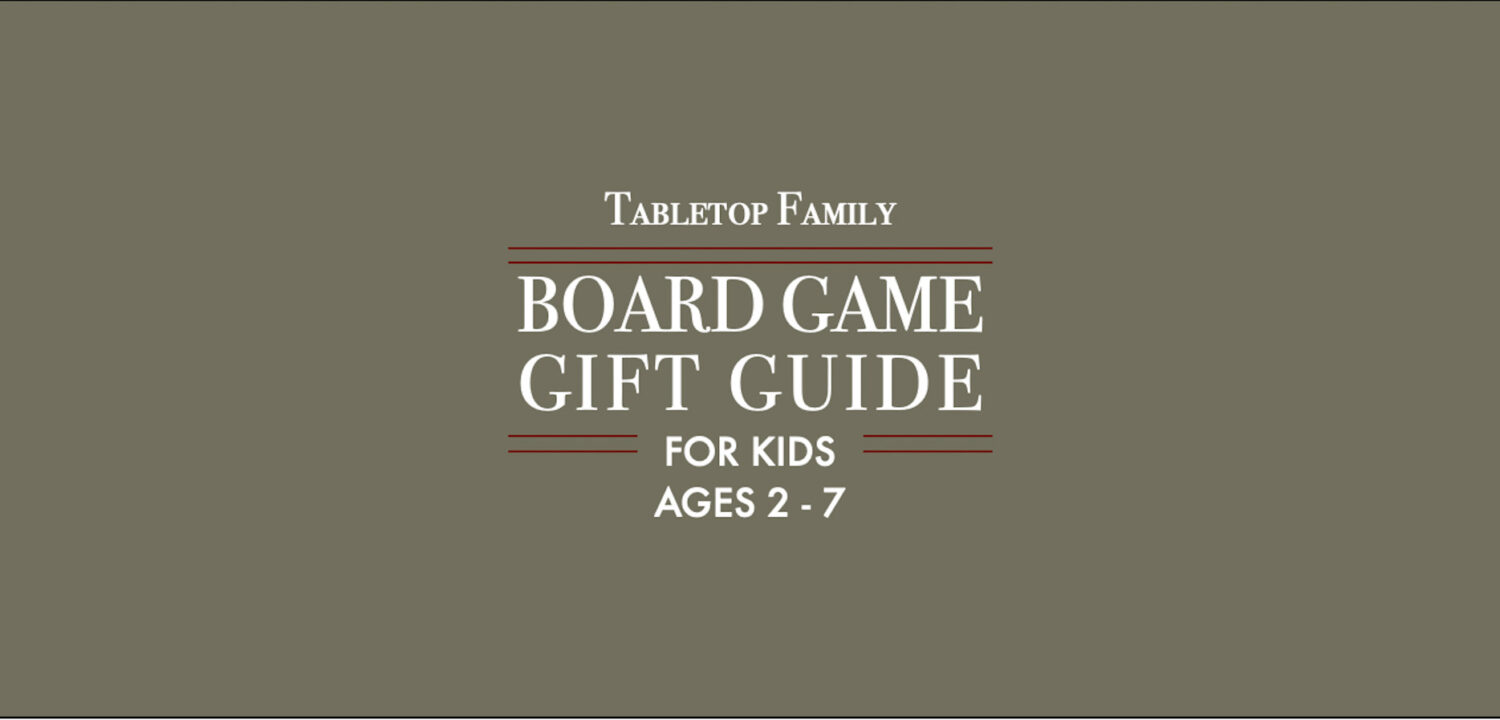 2023 Board Game Gift Guide Stocking Stuffers - The Tabletop Family