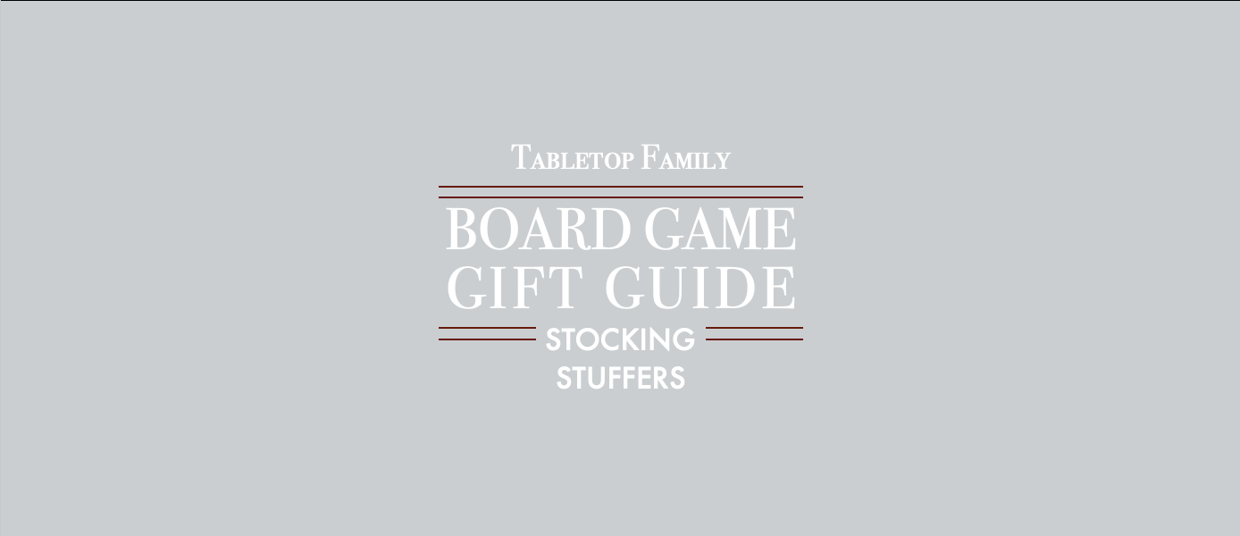 2023 Board Game Gift Guide Stocking Stuffers - The Tabletop Family