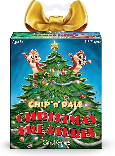Funko Pop! Signature Games: Disney - Chip 'n' Dale Christmas Treasures Game