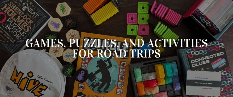 The Best Games, Puzzles, and Activities for Travel with Kids