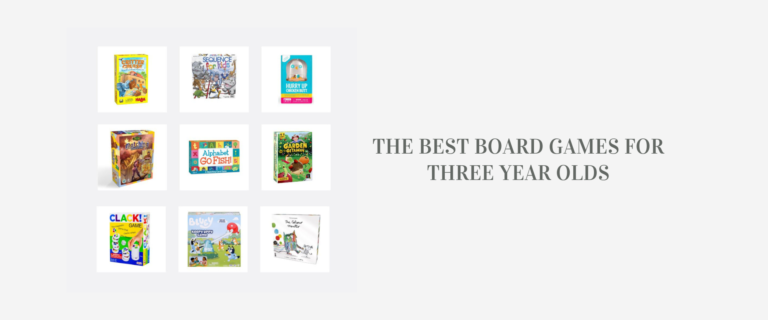 Best Board Games for Three Year Olds