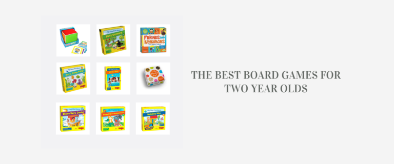 Best Board Games for Two Year Olds