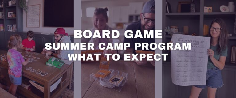 What You Need to Know About the Board Game Summer Camp Program