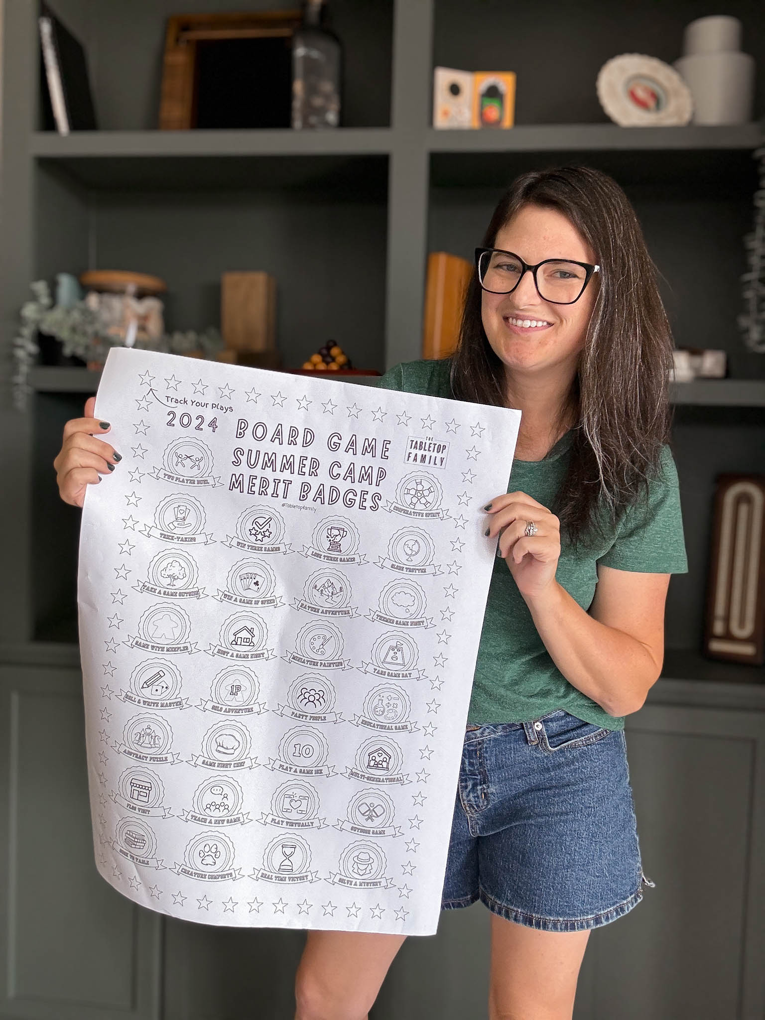 Board Game Summer Camp Merit Badges - The Tabletop Family