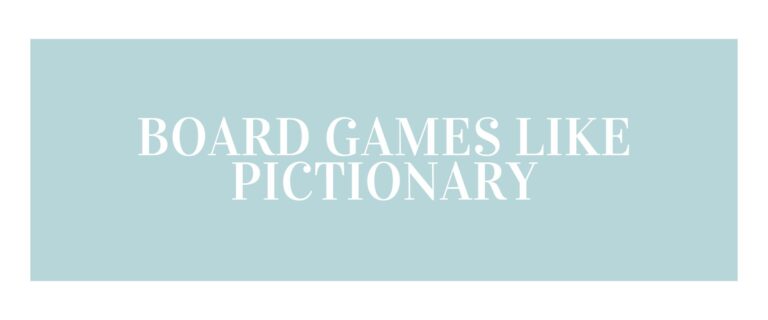 Top 10 Board Games like Pictionary for Creative Fun