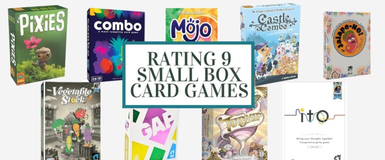 Rating 9 Small Box Card Games We Tried for Game Night