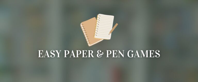 Easy Pen and Paper Games