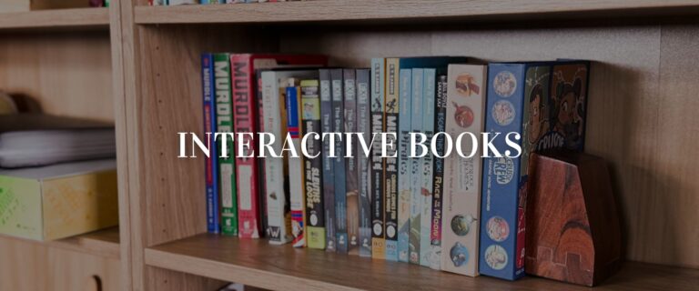Interactive Puzzle and Activity Books for Kids, Teens, and Families