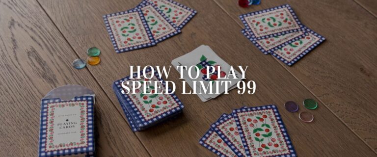 How to Play Speed Limit 99: Turn Mental Math into Family Fun!