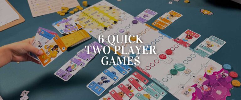 6 Quick Two Player Games to Shake Up Game Night