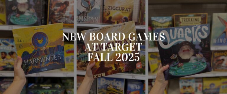 15+ New Board Games at Target Fall 2025