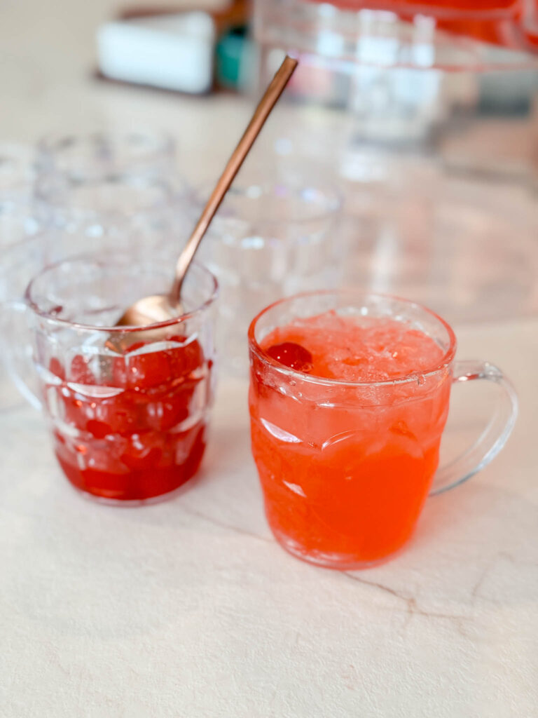 Easy Four Ingredient Shirley Temple Party Punch