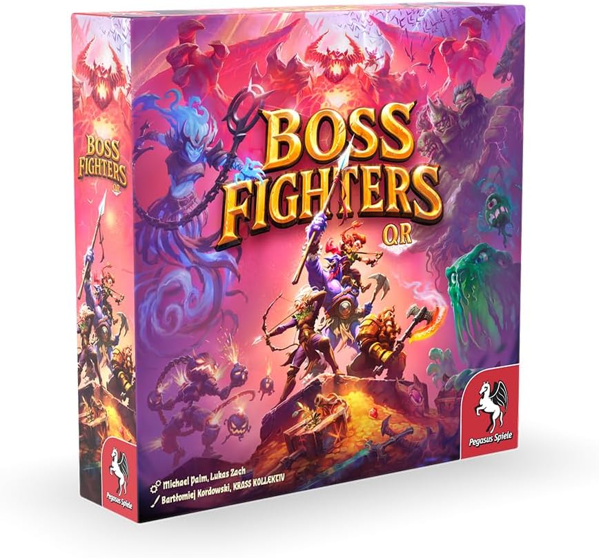 Boss Fighters QR cooperative board game 2026