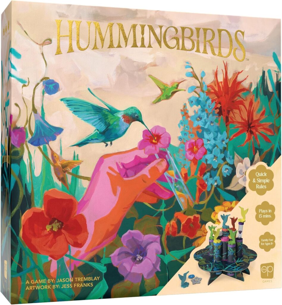 Hummingbirds party board game 2026
